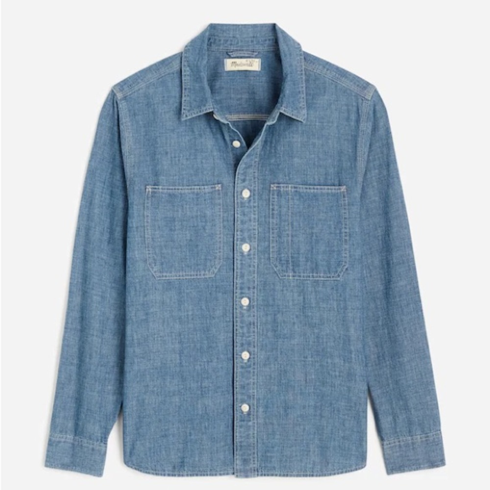 Madewell Light Blue Denim Shirt